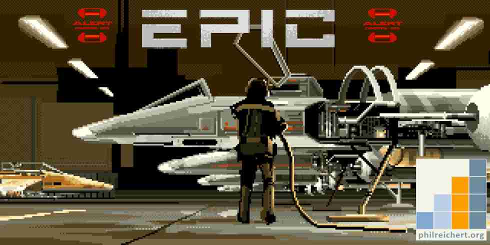 OCEAN Epic game for the Amiga