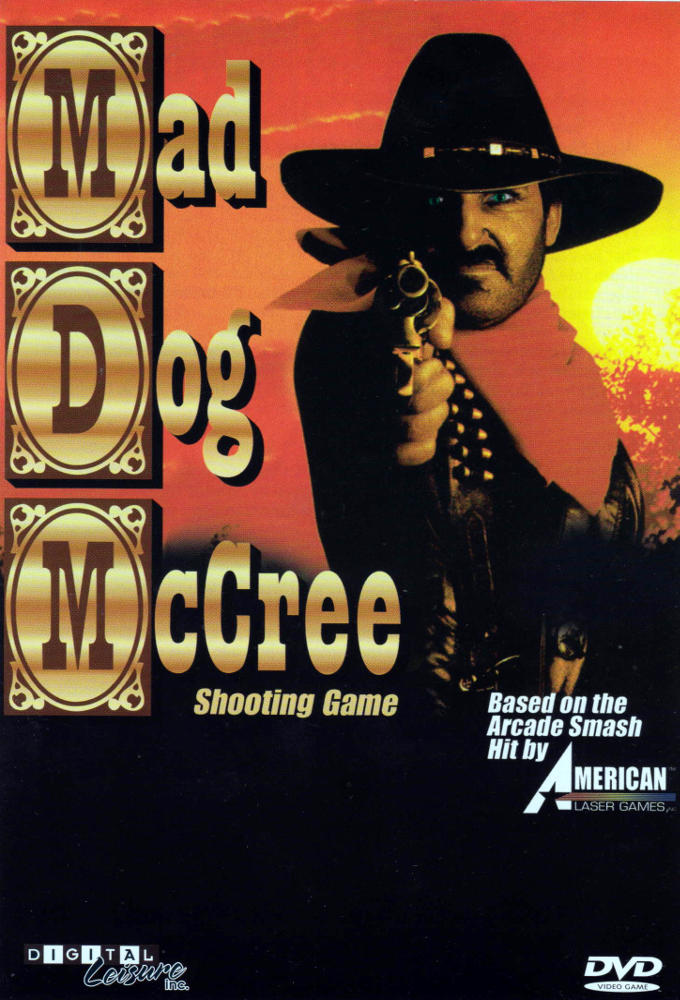 Mad Dog McCree Shooting Game DVD instructions cover