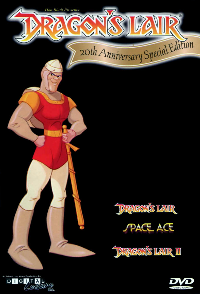 Dragon's Lair DVD instructions cover