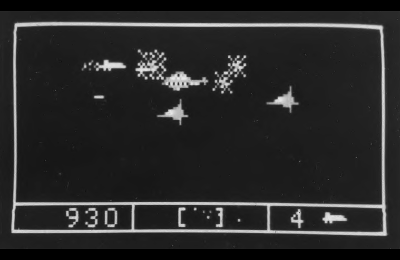 Astrocade Conan game screenshot