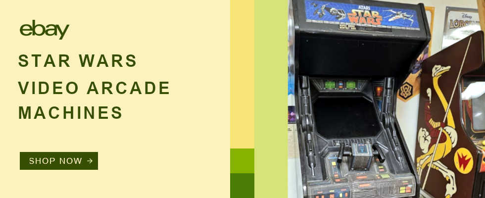 Shop for Star Wars Video Arcade Machines on line