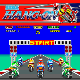 Sega Hang-On Coin-Op Virtual Machine