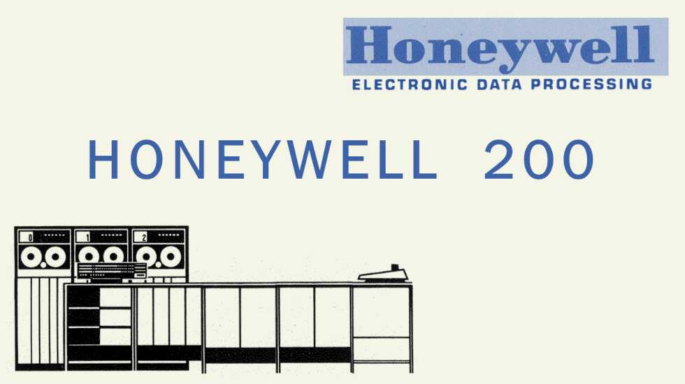 Honeywell 200 Computer outline