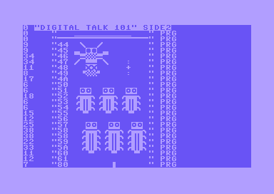 Digital Talk disk directory listing