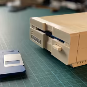 3D-printable Commodore 1581 Replica Case
