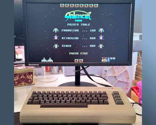 TheC64 running Galencia