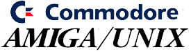 Commodore Amiga Unix logo