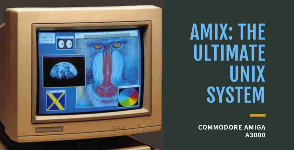 Commodore Amiga Unix Marketing banner
