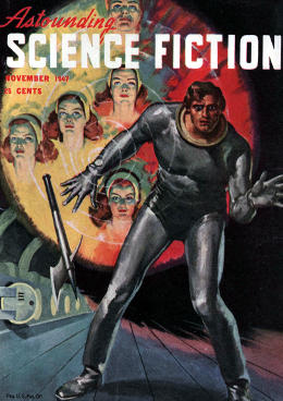 Astounding Science Fiction November 1947 magazine cover