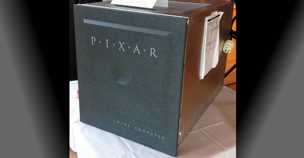 Pixar Image Computer mast head