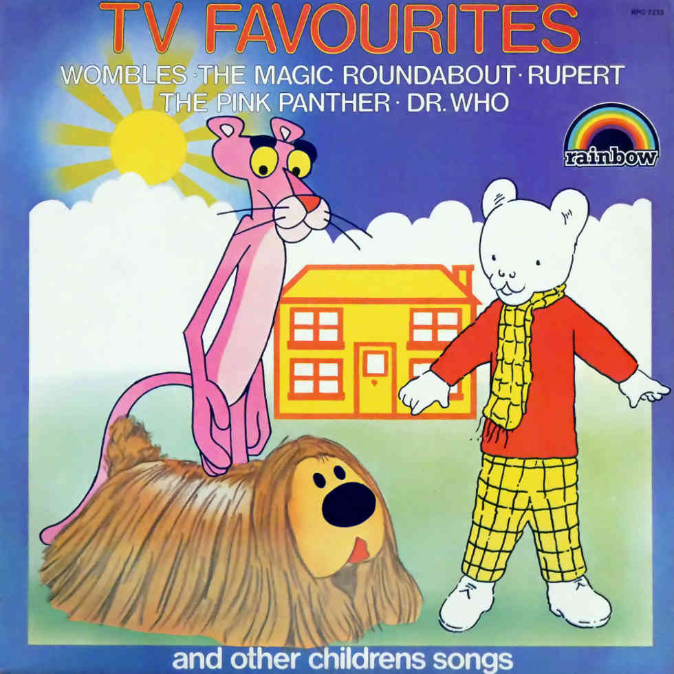 TV Favourites and other Children's Songs vinyl record cover
