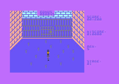 Commodore 64 The Great Escape Game screenshot
