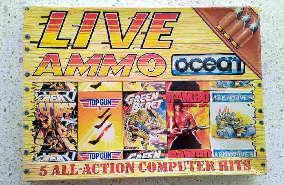 Commodore 64 Live Ammo packaging front