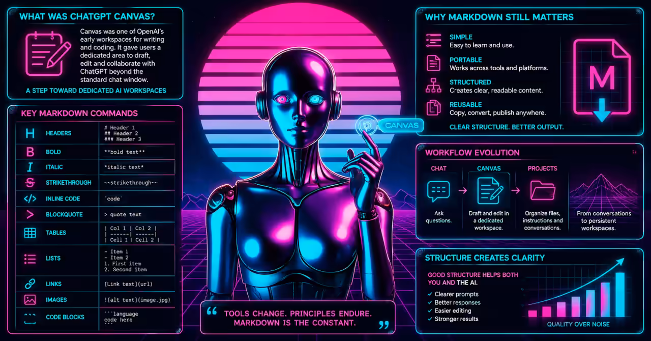 ChatGPT Canvas marked an early step from chat conversations to dedicated AI workspaces.