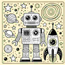 Colouring Page - Rivetto