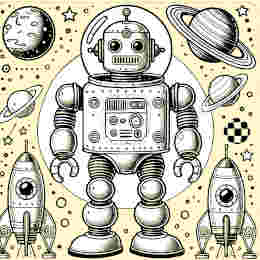Colouring Page - Orbitron