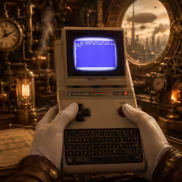 Handheld Retro PC HX-64 concept