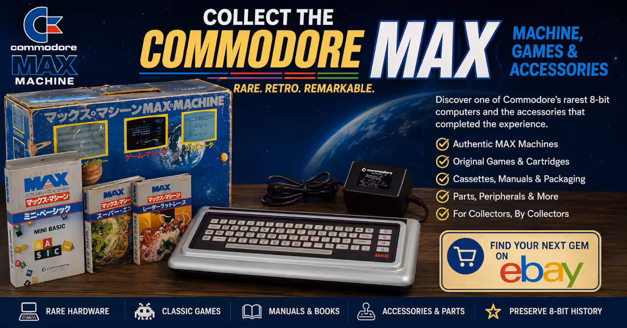 Shop for vintage Commodore Max computers