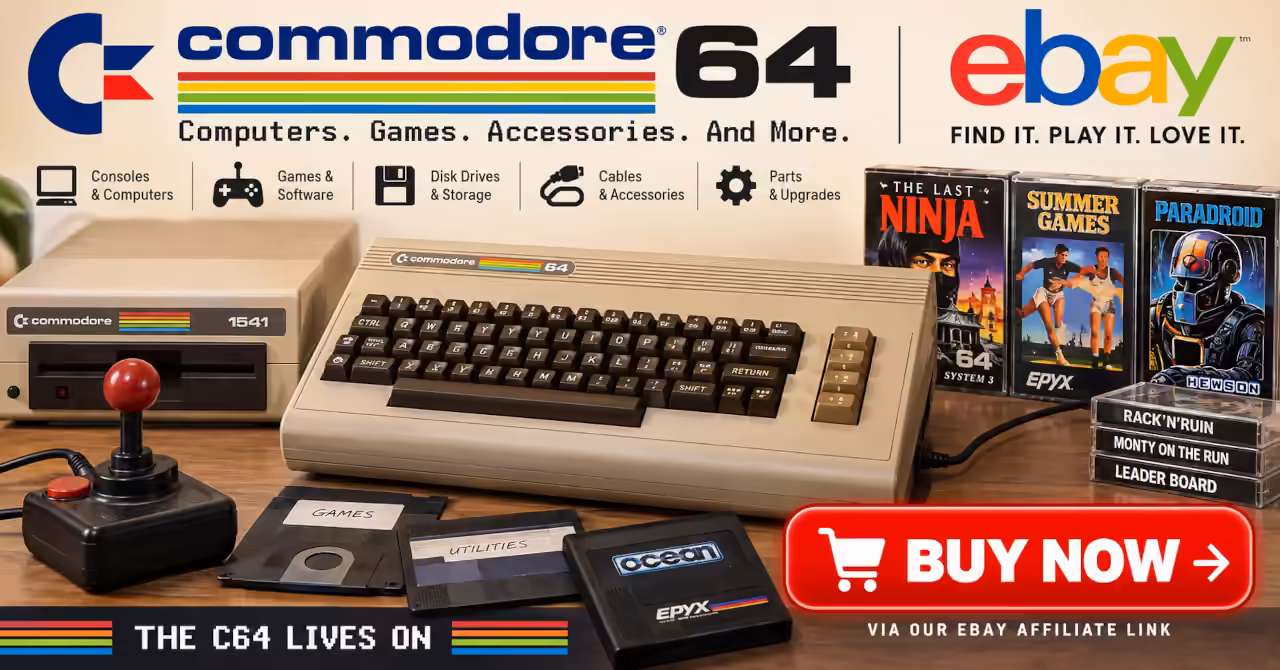 Shop for vintage Commodore 64 computers