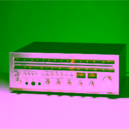 AIWA AX-7500 in an advertisement display