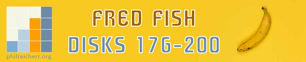 Fred Fish disks 176 to 200