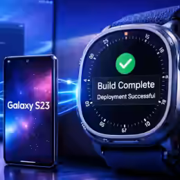 Galaxy Watch Ultra used as a KDE workstation peripheral for quiet, outcome-based notifications